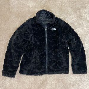 The North Face, Girls size M, reversible coat